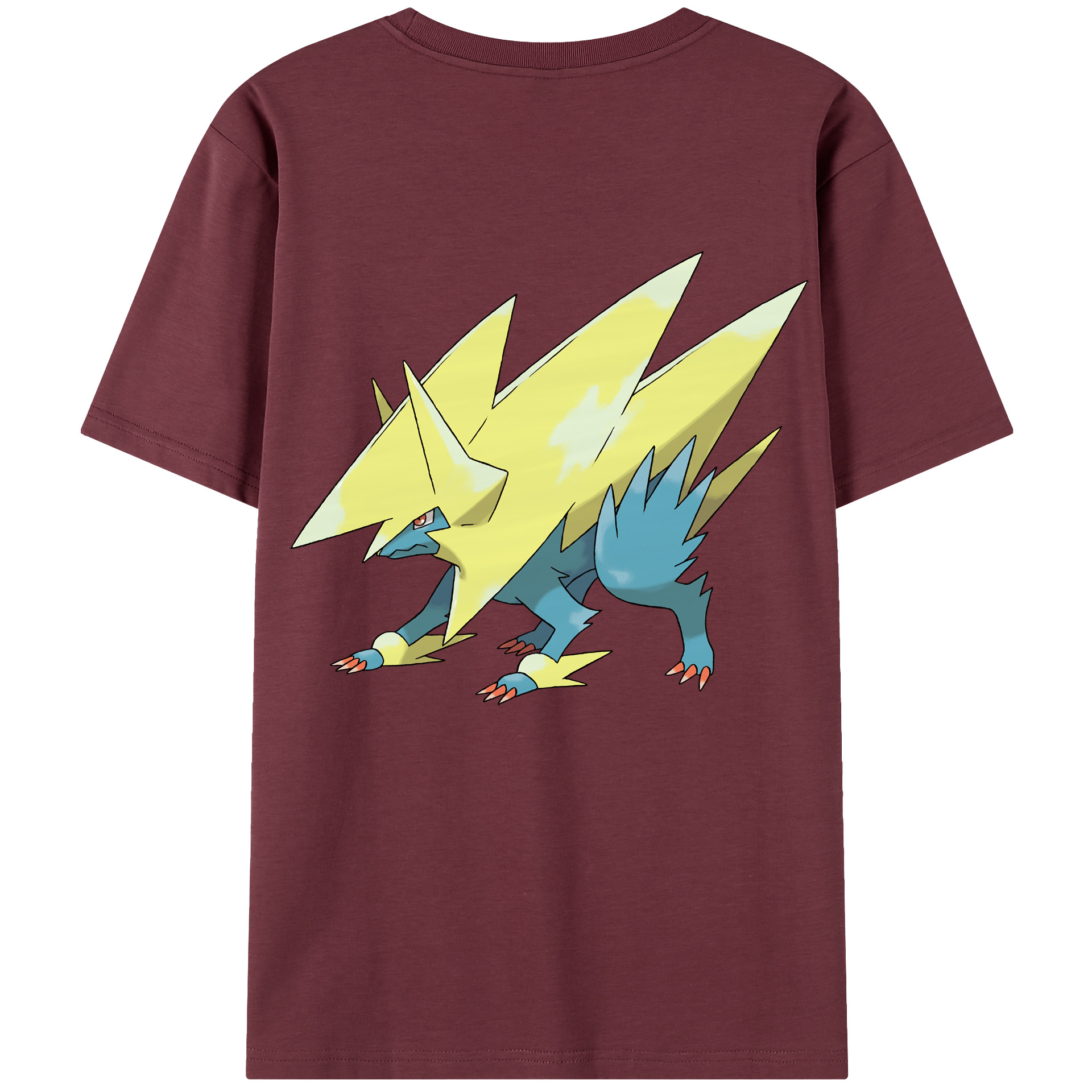 （画像用） ポケットモンスター Pokémon 綿100％半袖Tシャツ（背面プリント）